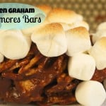 Golden Graham S'mores Bars#realhousmoms.com