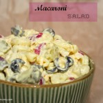 Macaroni Salad #realhousemoms.com