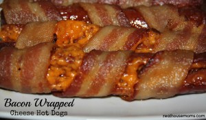 bacon cheese dogs