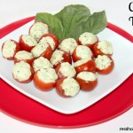 Caprese Tomato Bites