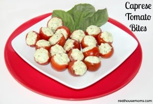 Caprese Tomato Bites