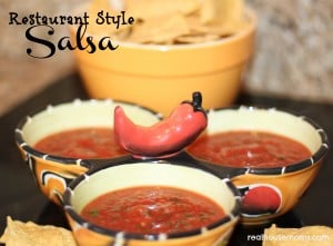 Restaurant Style Salsa