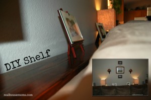DIY Shelf | realhousemoms.com