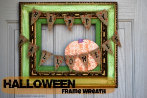 Halloween Frame Wreath | realhousemoms.com