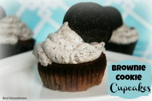 Brownie Cookie Cupcake | Real Housemoms
