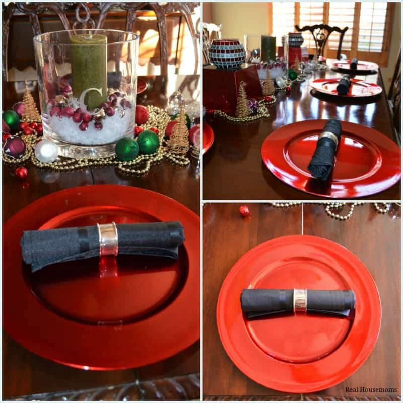 Santa plate Table collage | Real Housemoms Santa plate Table collage | Real Housemoms