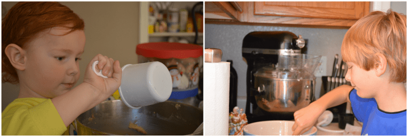 Boys baking Collage | Real Housemoms