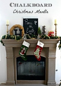 Christmas Mantel