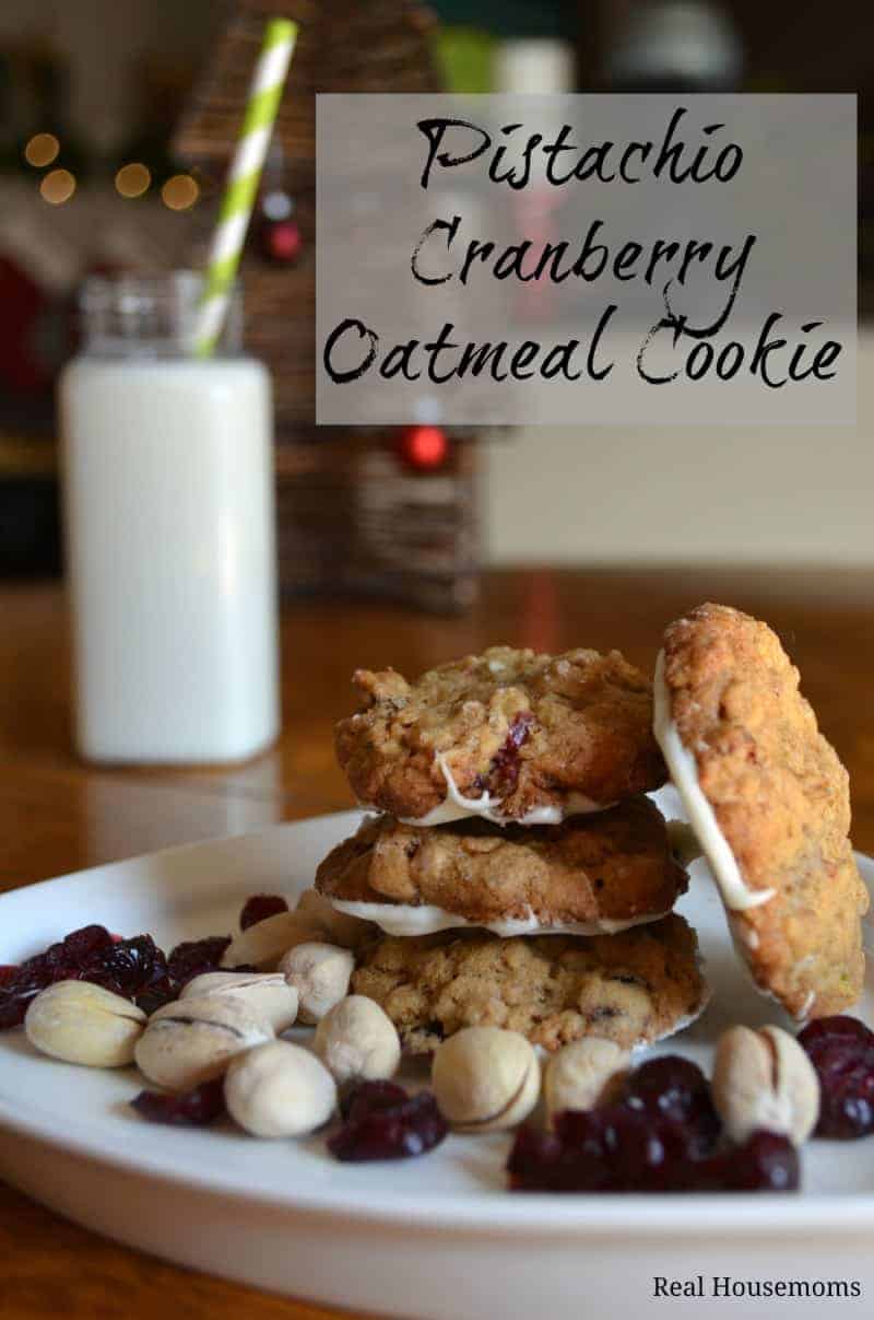 Pistachio Cranberry Oatmeal Cookie | Real Housemoms