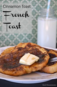Cinnamon Toast French Toast | Real Housemoms