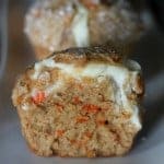 Carrot Cake Muffins with Cream Cheese Filling