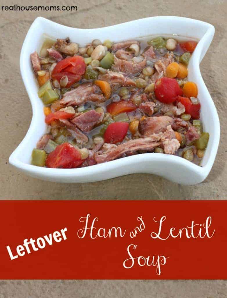 Leftover Ham and Lentil Soup 2