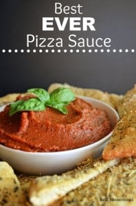 Best EVER Pizza Sauce | Real Housemoms