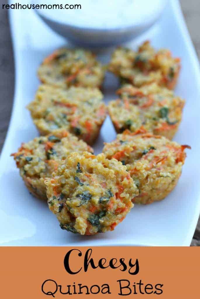 Cheesy Quinoa Bites 2