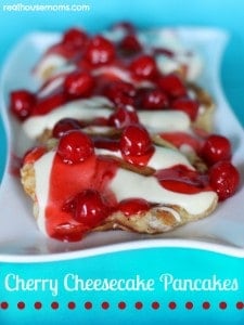 Cherry Cheesecake Pancakes 3