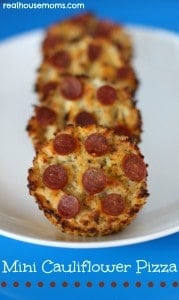 Mini Cauliflower Pizza