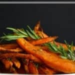 Baked Rosemary Sweet Potato Fries | Real Housemoms