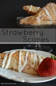 Strawberry Scones