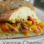 Veggie Cheesy Bread Real Housemoms